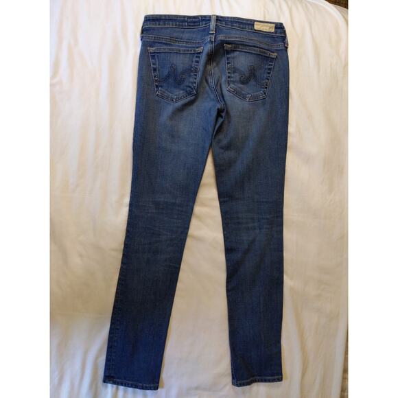 AG Adriano Goldschmied The Stilt Cigarette Leg Slim Jean Women’s Size 27 - Picture 5 of 7